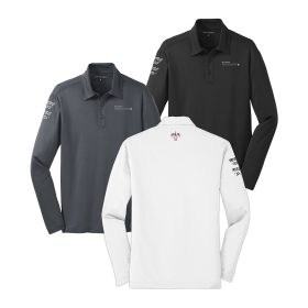 Long Sleeve Performance Polo. K540LS - EMB/3 LOC