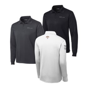 Long Sleeve Micropique Sport-Wick® Polo. ST657 - EMB/ 3 LOC