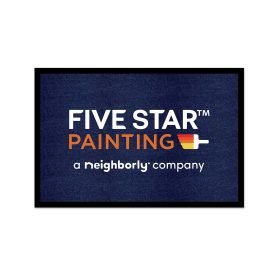 FiveStar Dye Sublimated 24x36 Floor Mat With Black Edges