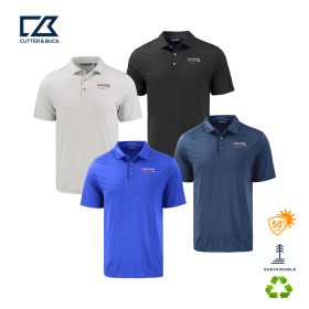 C & B Men's Coastline Eco Recycled Polo. MCK01327 - DF/LC