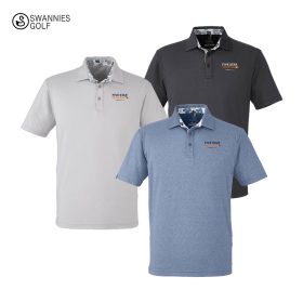 Swannies Golf Men's James Polo. SW2000 - DF/LC