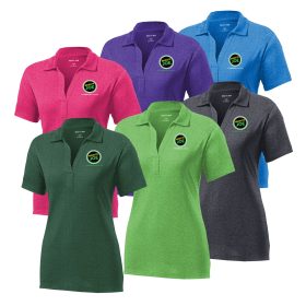 Ladies' Heather Contender&trade; Polo. LST660