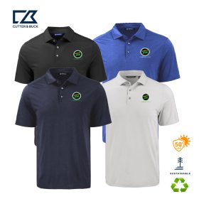 C & B Men's Coastline Eco Recycled Polo. MCK01327 - DF/LC