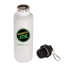 26 Oz. Vacuum Sport Bottle - White. PL4192