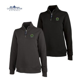 CR Ladies' Crosswind Quarter Zip Sweatshirt. 5459 - DF/LC