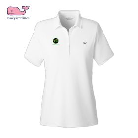 Vineyard Vines Ladies' Edgartown Pique Polo. G001189 - EMB/RC