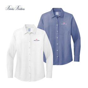 Brooks Brothers&reg; Ladies' Wrinkle-Free Stretch Pinpoint Shirt. BB18001