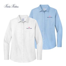 Brooks Brothers&reg; Ladies' Wrinkle-Free Stretch Nailhead Shirt. BB18003