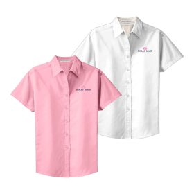 Ladies' Short Sleeve Easy Care Shirt. L508