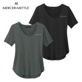 MERCER+METTLE&trade; Women's Stretch Jersey Relaxed Scoop MM1017