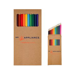 2-Piece Colored Pencil Set (LOTS OF 12). 11998