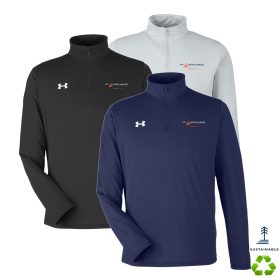 Under Armour Men's team tech Quarter-zip. 1376844 - DF/LC