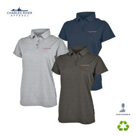 Charles River Ladies' Sustainable Polo. 2318 - DF/LC