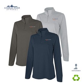 Ladies' Eco-Logic 1/4 Zip Pullover. 5468 - DF/LC