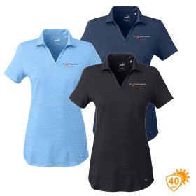 Puma Golf Ladies' Cloudspun Free V-Neck Polo. 597695