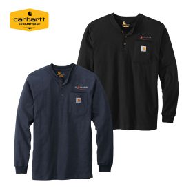 Carhartt&reg; Long Sleeve Henley T-Shirt CTK128