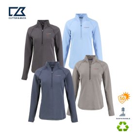 C&B Peshastin Fleece Recycled Ladies' Half Zip Pullover. LCK00182