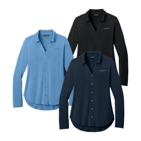 Ladies' Luxe Kit Button Tunic. LK5602