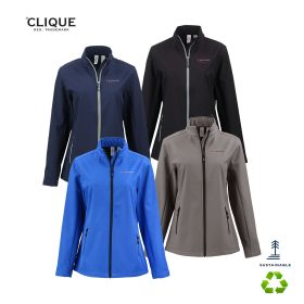 Clique Temp Eco Stretch Full Zip Womens Softshell Jacket - LQO00068