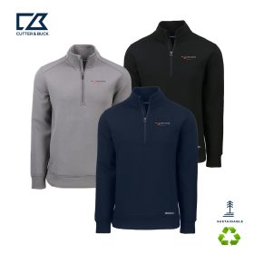C & B Roam Recycled Quarter Zip Men's Pullover. MCK01308
