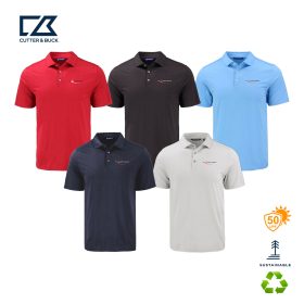 C & B Men's Coastline Eco Recycled Polo. MCK01327 - DF/LC
