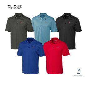 Clique Spin Eco Performance Pique Mens Polo. MQK00075