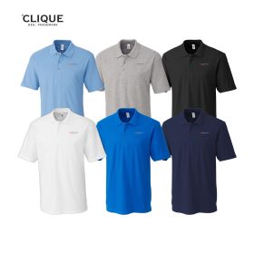 Clique® Addison Cotton Short Sleeve Men's Polo. MQK00084