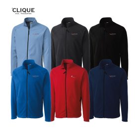 Clique Summit Performance Fleece Full Zip Mens Jacket. MQO00028