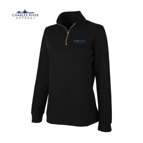 Charles River Ladies' Hudson 1/4 Zip Pullover. 5411