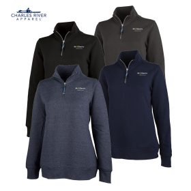 CR Ladies' Crosswind Quarter Zip Sweatshirt. 5459 - DF/LC