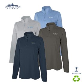 Ladies' Eco-Logic 1/4 Zip Pullover. 5468 - DF/LC