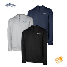 Men's Pulse Performance Quarter Zip Hoodie. 9538 - DF/LC