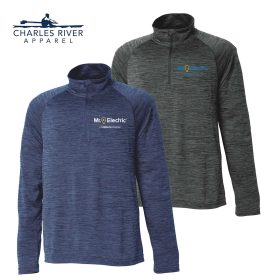 Men's Space Dye Performance Pullover. 9763