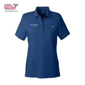Vineyard Vines Ladies' Edgartown Pique Polo. G001189 - EMB/RC