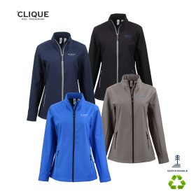 Clique Temp Eco Stretch Full Zip Womens Softshell Jacket - LQO00068