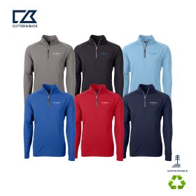 C&B Adapt Eco Knit Stretch Recycled Men's Quarter Zip Pullover. MCK01143