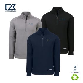 C & B Roam Recycled Quarter Zip Men's Pullover. MCK01308