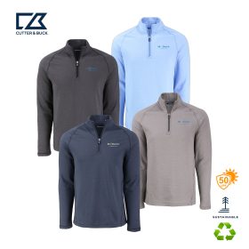 C&B Peshastin Fleece Recycled Men's Half Zip Pullover. MCK01325