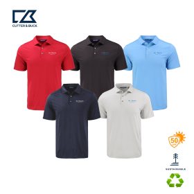 C & B Men's Coastline Eco Recycled Polo. MCK01327 - DF/LC