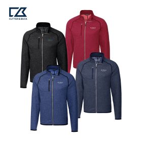 Cutter & Buck Mainsail Sweater-Knit Mens Full Zip Jacket. MCO00050