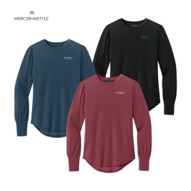 Mercer+Mettle Ladies' Stretch Jersey Long Sleeve Blouse. MM1019