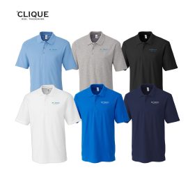 Clique® Addison Cotton Short Sleeve Men's Polo. MQK00084
