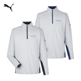 Puma Men's Mesa Stripe Quarter-Zip. PG410 -DF/LC