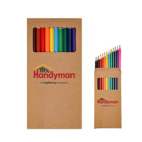 2-Piece Colored Pencil Set (LOTS OF 12). 11998