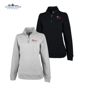 CR Ladies' Franconia Quilted Pullover. 5368 