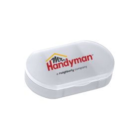 Oval Shape Pill Holder (LOTS OF 24). 7531