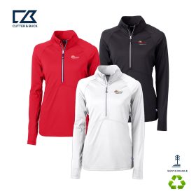 C&B Adapt Eco Knit Stretch Recycled Ladies Half Zip Pullover. LCK00128 - DF/LC