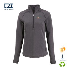 C&B Peshastin Fleece Recycled Ladies' Half Zip Pullover. LCK00182