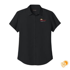 Ladies' Short Sleeve UV Dock Side Shirt. LW963