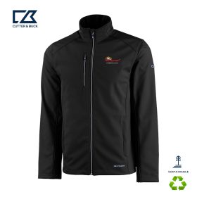 Cutter & Buck Evoke Eco Softshell Recycled Full Zip Mens Jacket. MCO00078